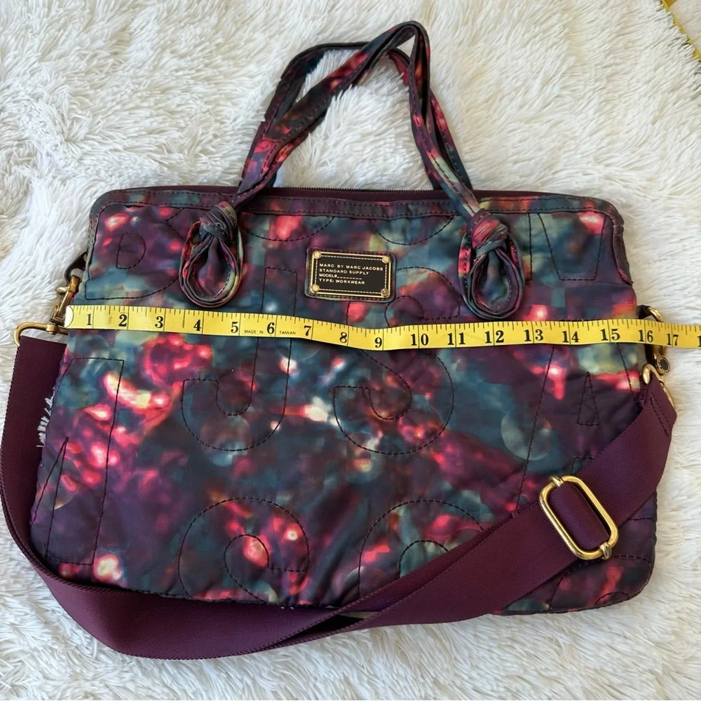 Marc Jacobs Workwear Quilted Nylon Laptop Bag